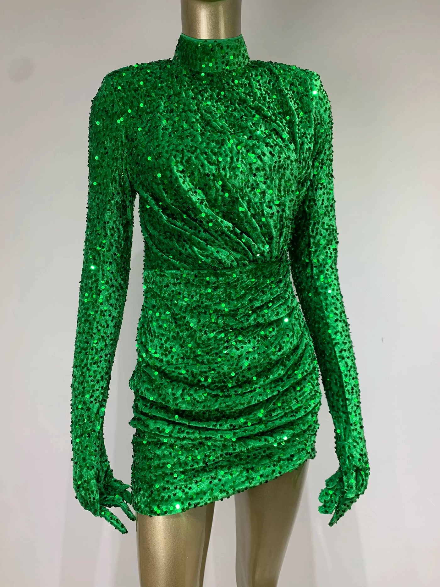 Bodycon Sequin Mini Dress
