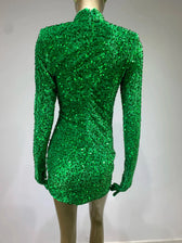 Bodycon Sequin Mini Dress
