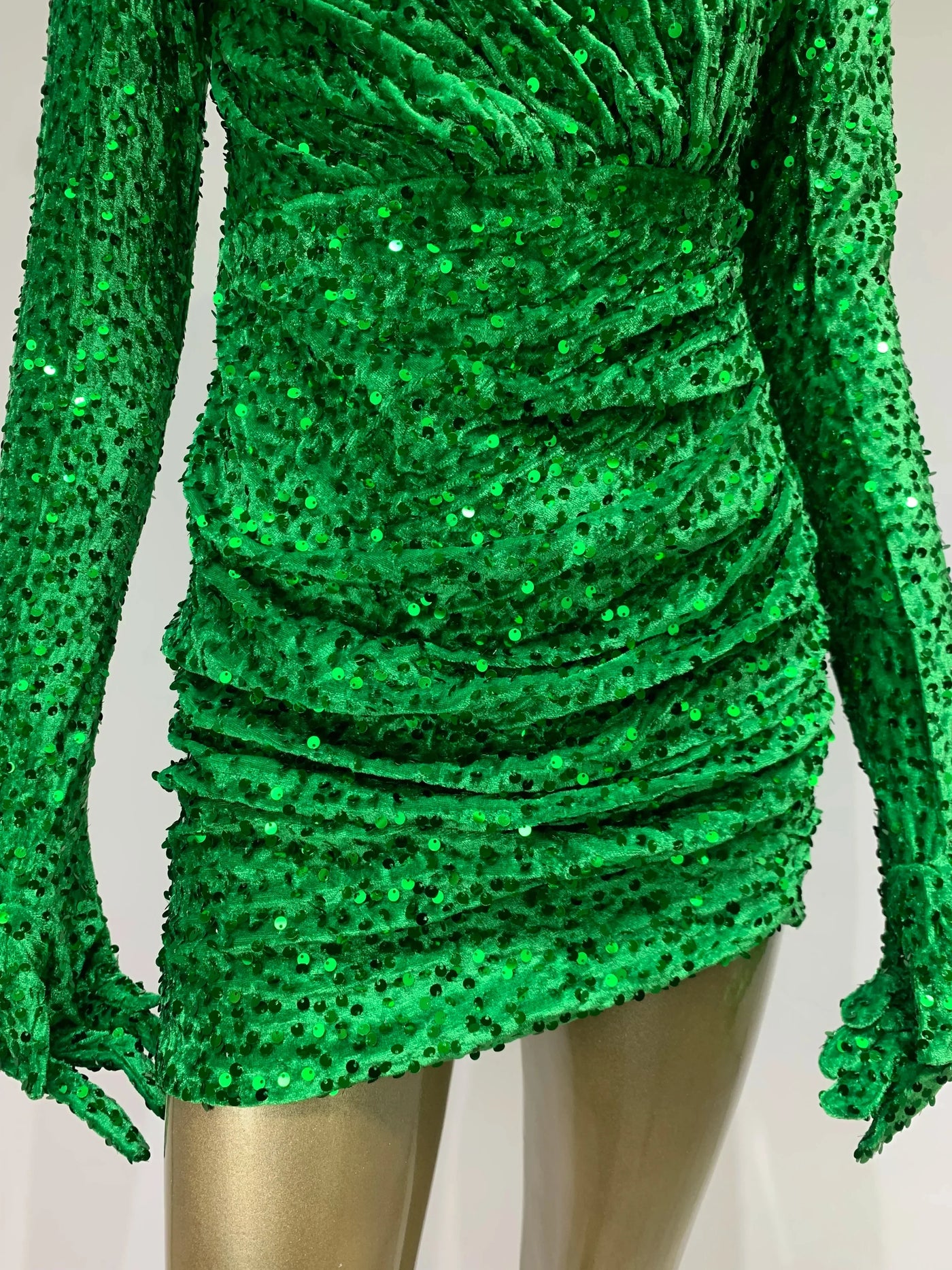 Bodycon Sequin Mini Dress