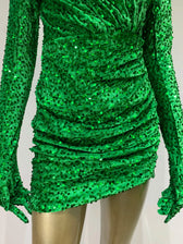 Bodycon Sequin Mini Dress