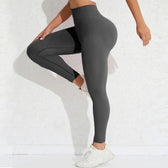 High Waist Seamless Butt Lift Knitting Gym Running Legging
