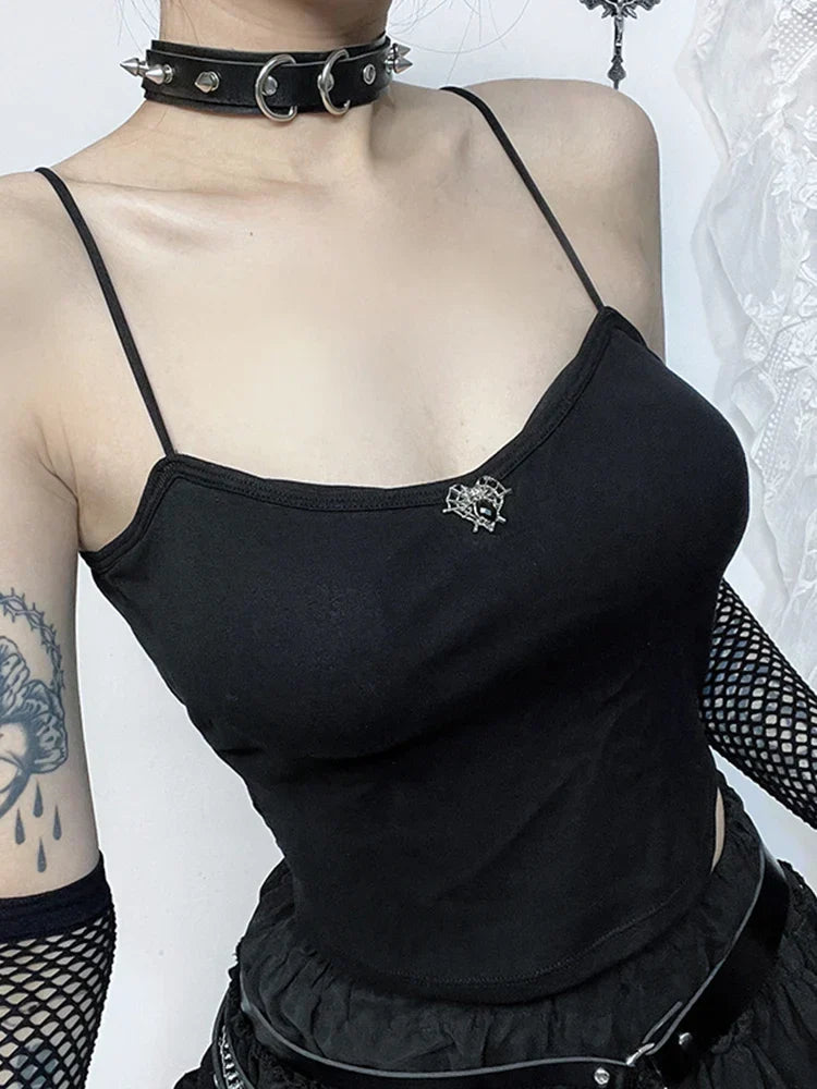 Gothic Dark Stylish Personalized Trendy Unique Chic Crop Top