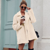 Soft Fur Fashion Plush Coat