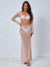 Sheer Mesh Dress