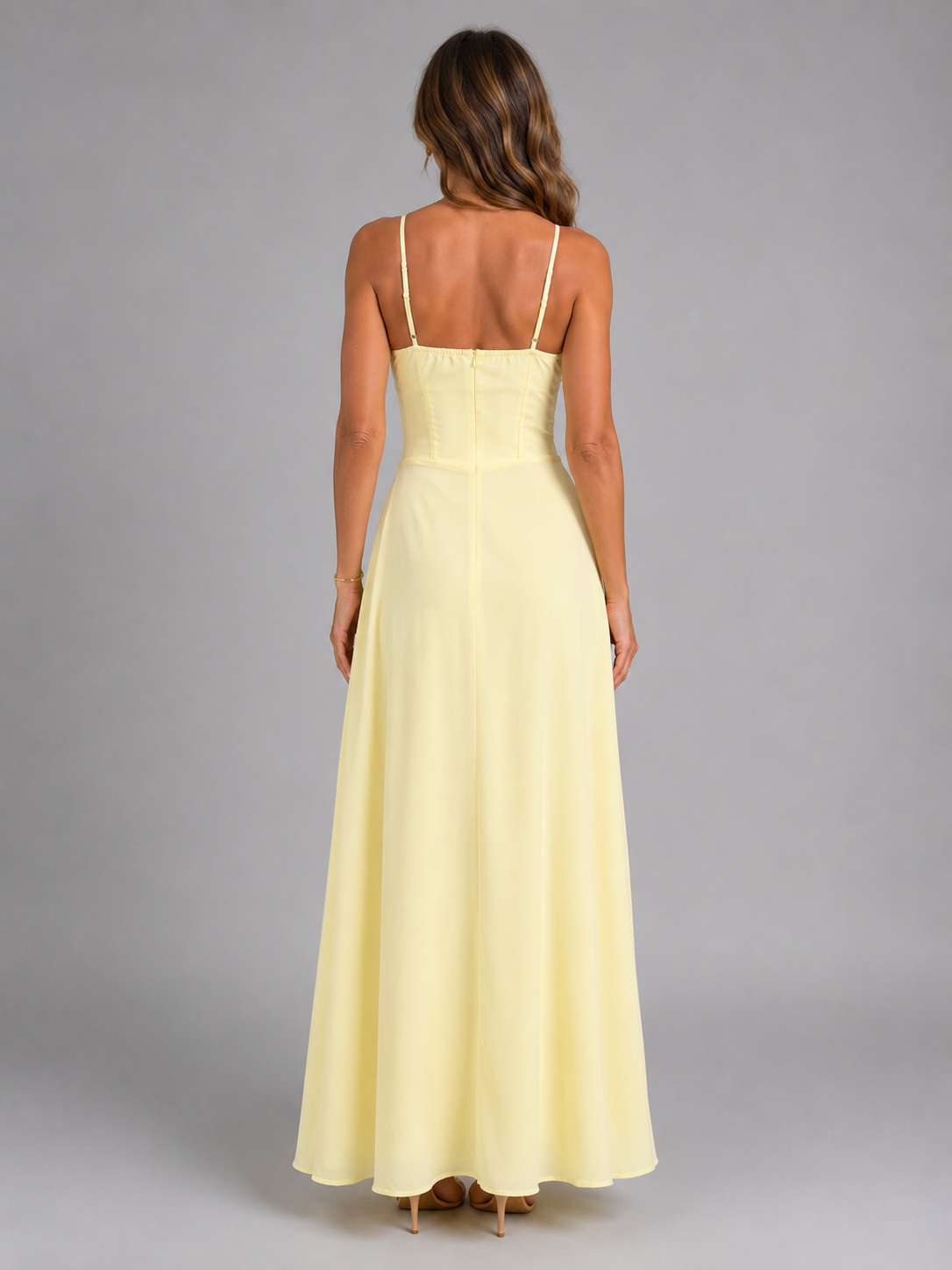 Women’s Strappy Summer Maxi Dress – Flowing A-Line Fit
