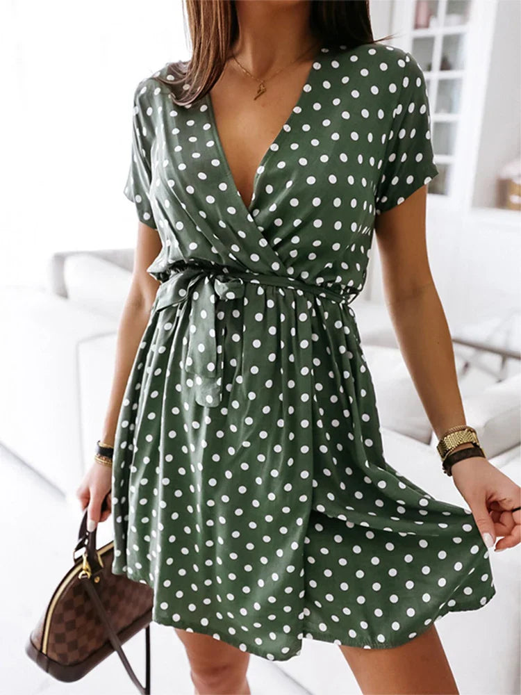 Strapless Hollow Backless Beach Party Club Sexy Midi Dresses
