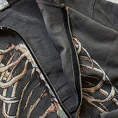 Cool Monochrome Dark Goth Hoodie