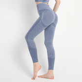Seamless Workout Legging Grey Blue / S