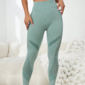 Seamless Fitness Hollow Out High Waist Yoga Legging