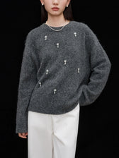 Gray Pullover Sweater