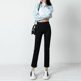 Vintage Washed Wide-Leg Denim Jeans
