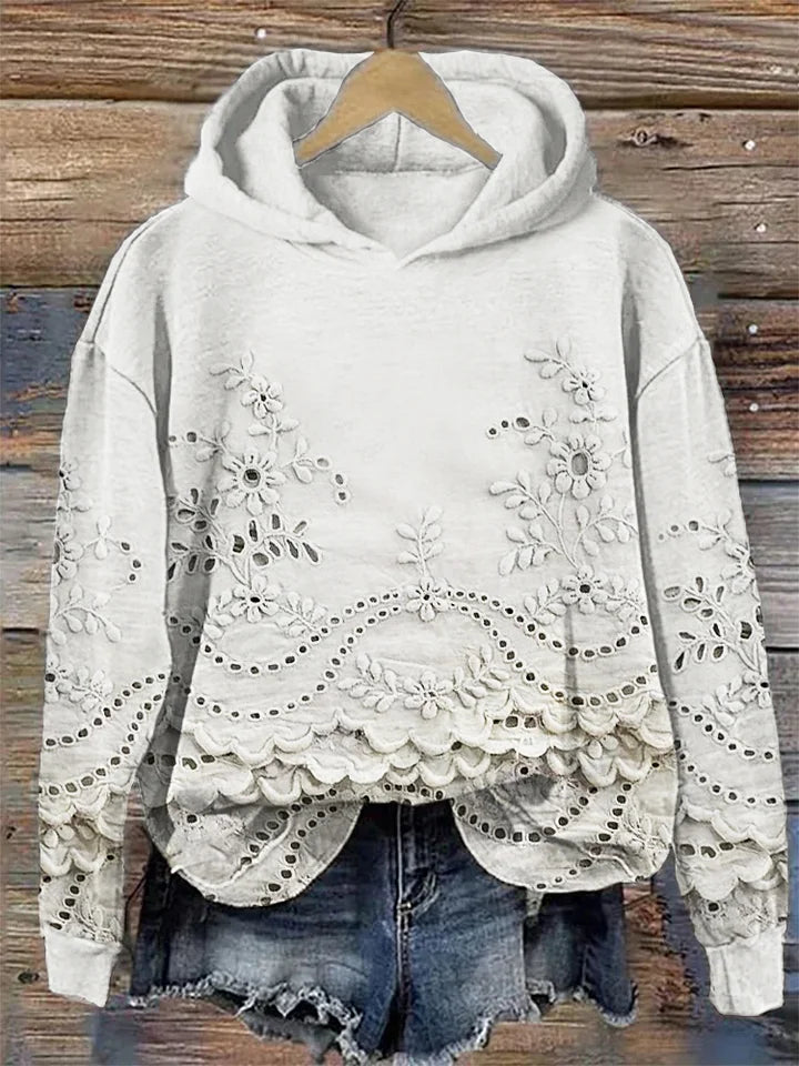Women’s Hoodies | Floral Embroidery
