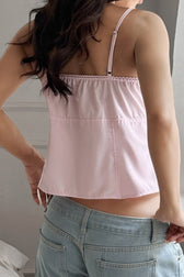 Strapless Ruched Fitted Cami Top