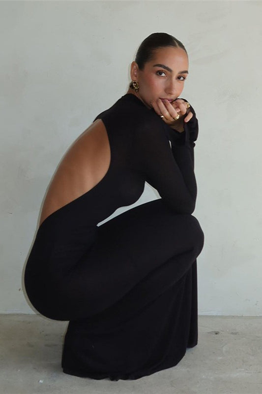 Low Back Bodycon Party Dress 4