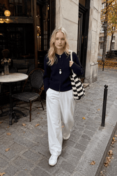 Casual Solid Color Zip-Up Loose Fit Knit Sweater