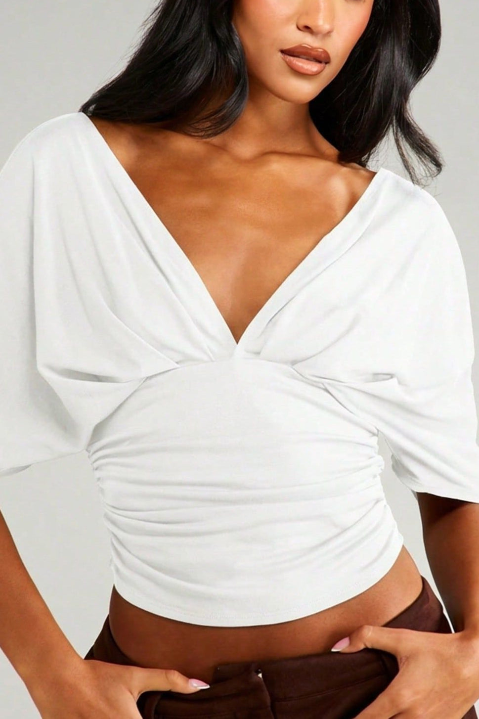 Backless Crop Top