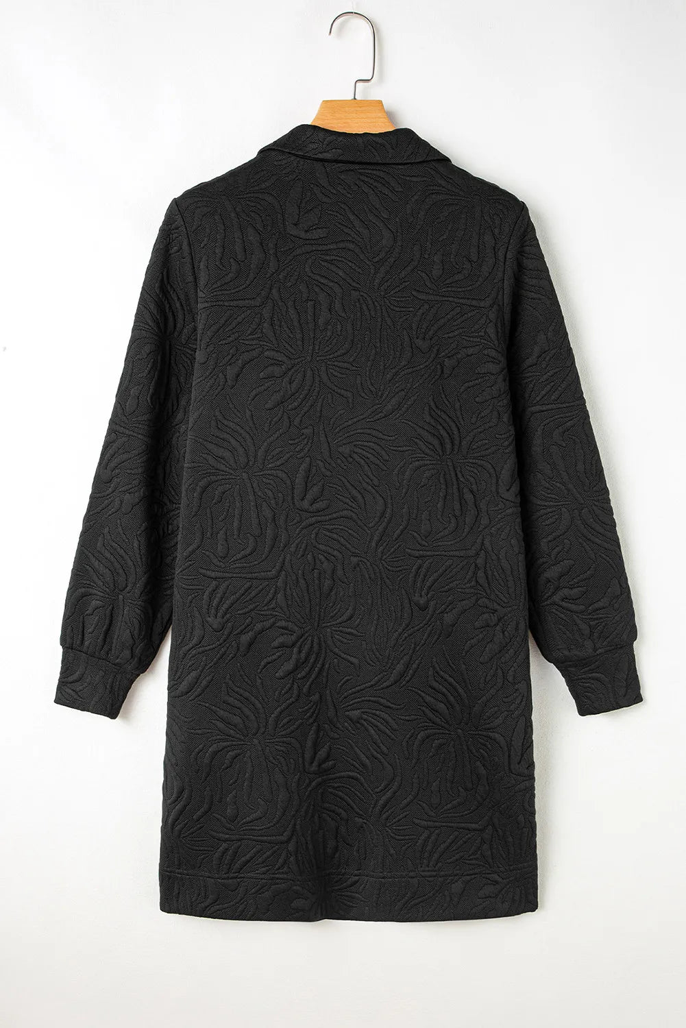 Lilian Textured Quarter Zip Dress with Relaxed Fit and Seasonal Wardrobe Essential