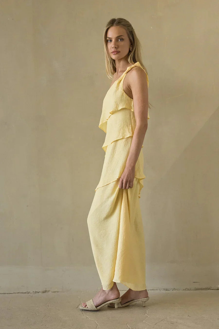 Freya Ruffle Tiered Maxi Dress