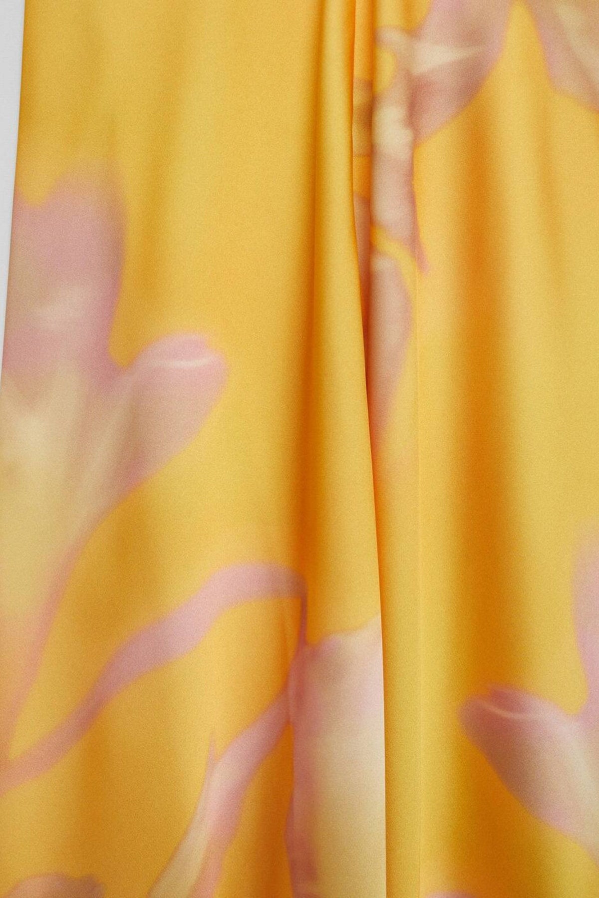 Satin Halter Neck Floral Bias Cut Slip Maxi Dress 7