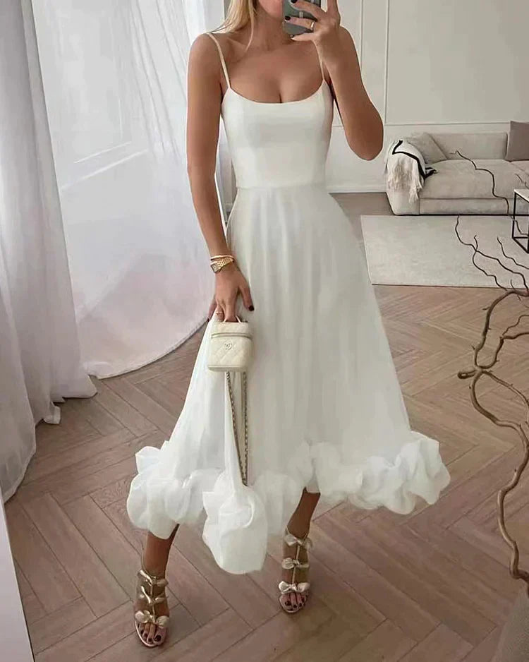 Morgan Fashionable and Effortless Dress for Women Brunch Outfit Idea