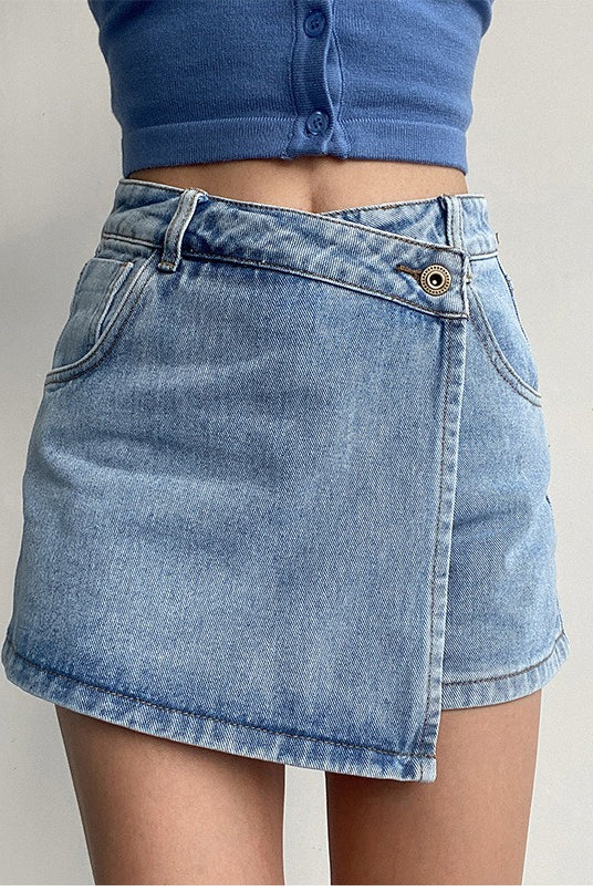 High-Waist Denim Jeans