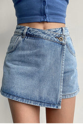 High-Waist Denim Jeans