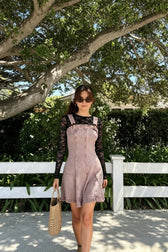 Strappy Slim Fit Denim Dress