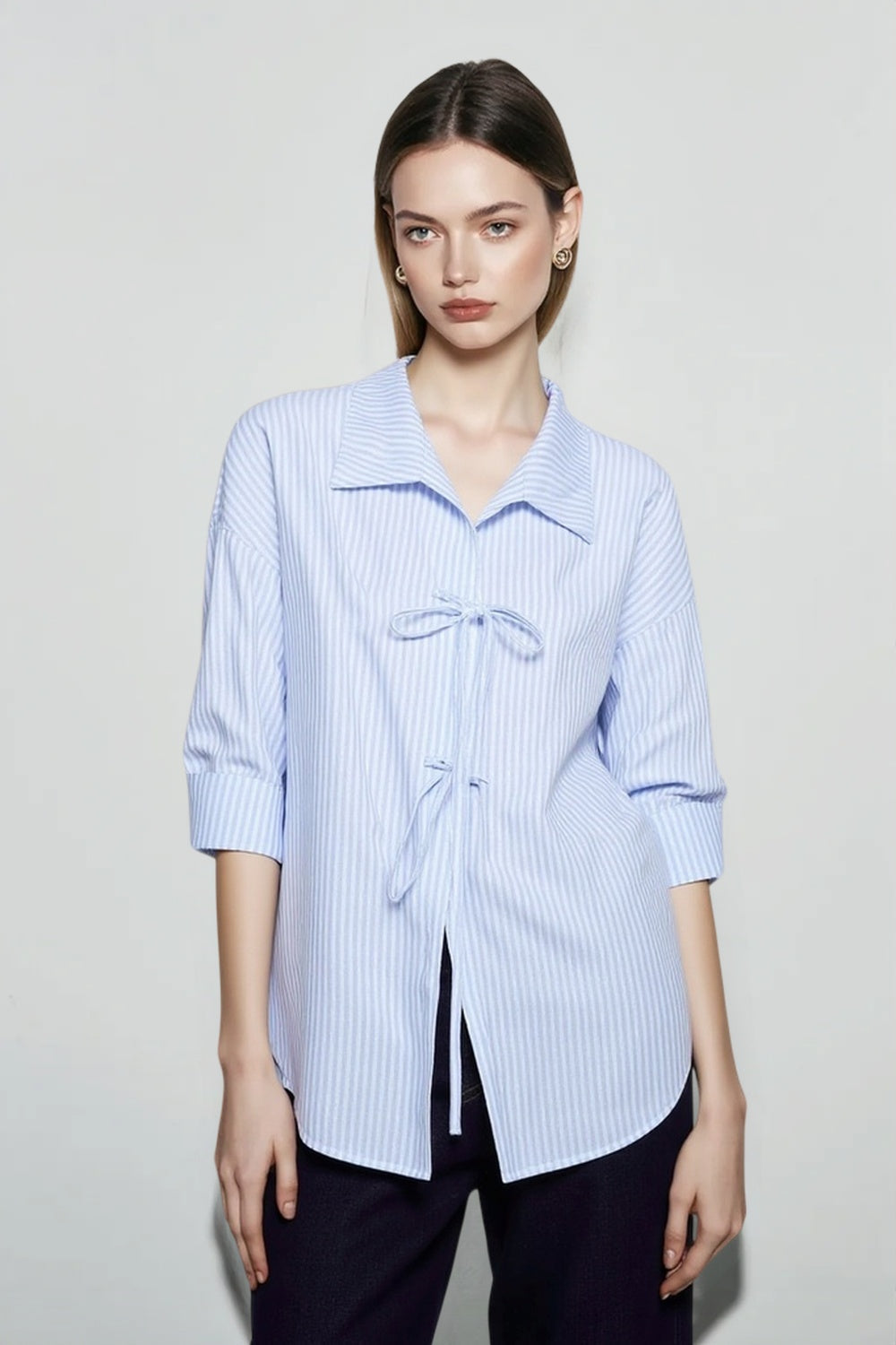 Vintage Linen Relaxed Blouse