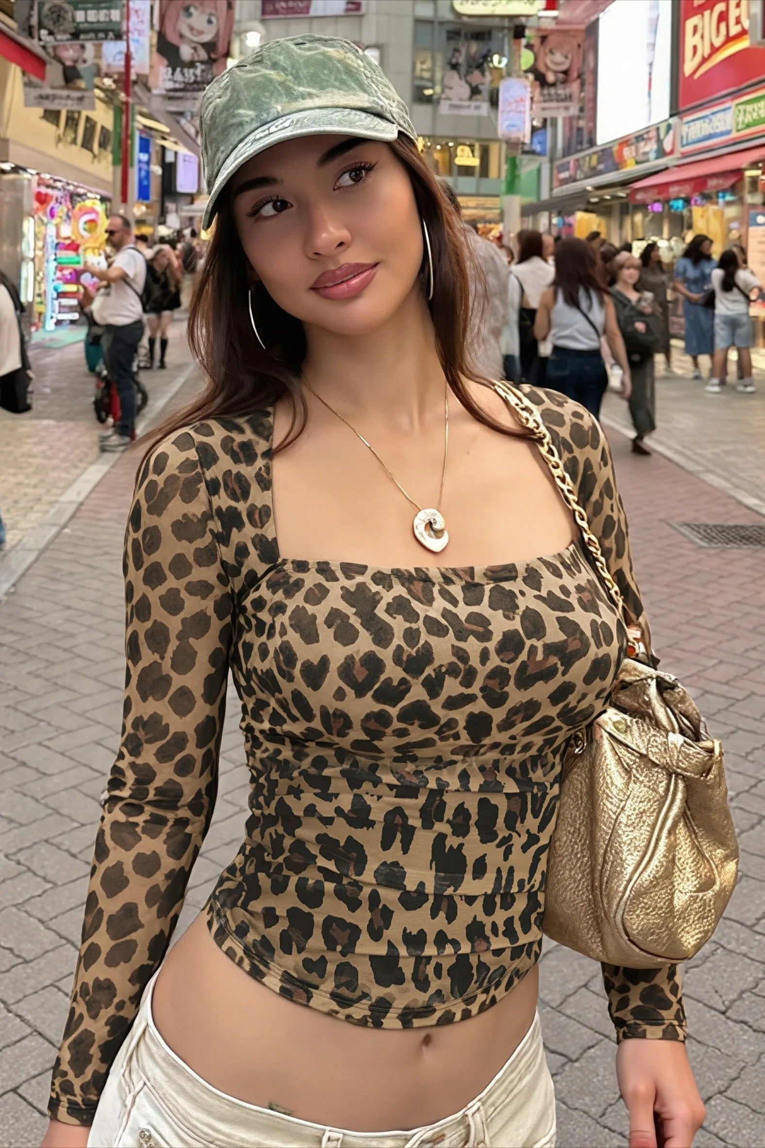 Sheer Mesh Crop Top