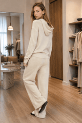 Thickened Wool High Waist Knit Pants