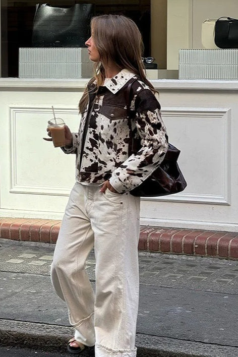 Casual Notch Collar Jacket