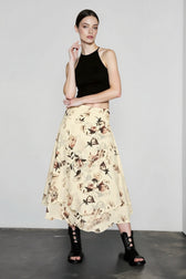 Sheer Mesh Lightweight Vacation Skirt