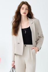 Chic French Inspired Relaxed Blazer