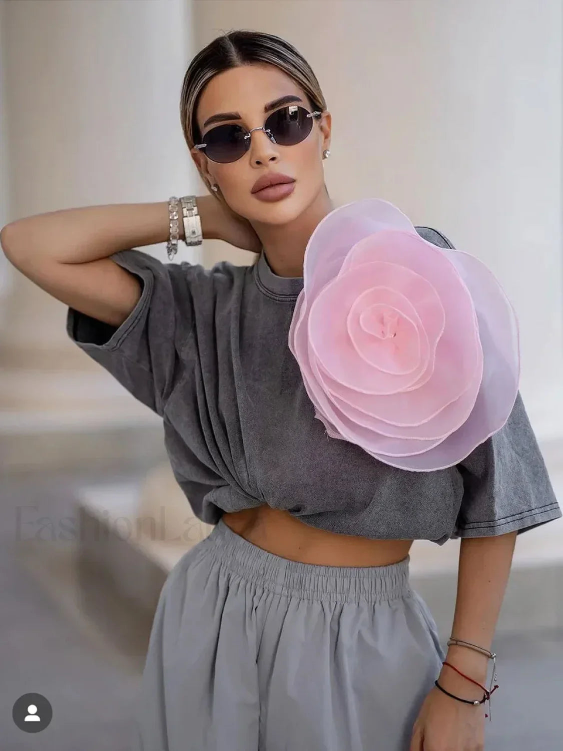 Acid Washed Vintage Cotton T-Shirt