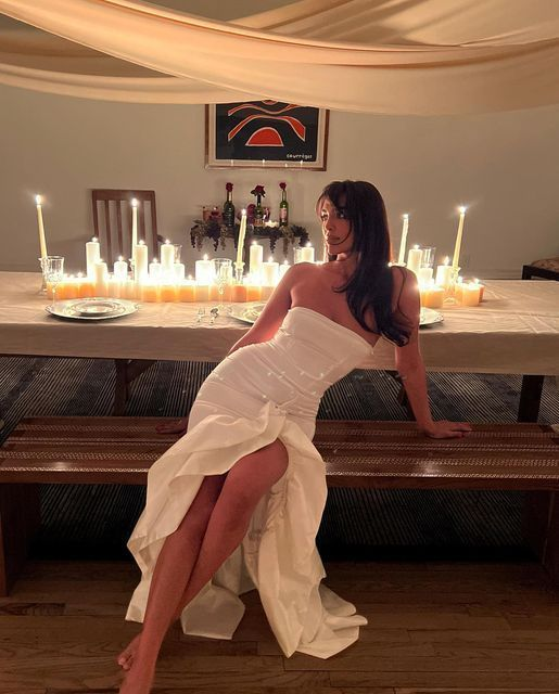 Sexy Strapless White Prom Dress Mermaid Evening Dress Birthday Outfits  cc1627