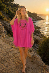 Crochet Cover Up Boho Dress