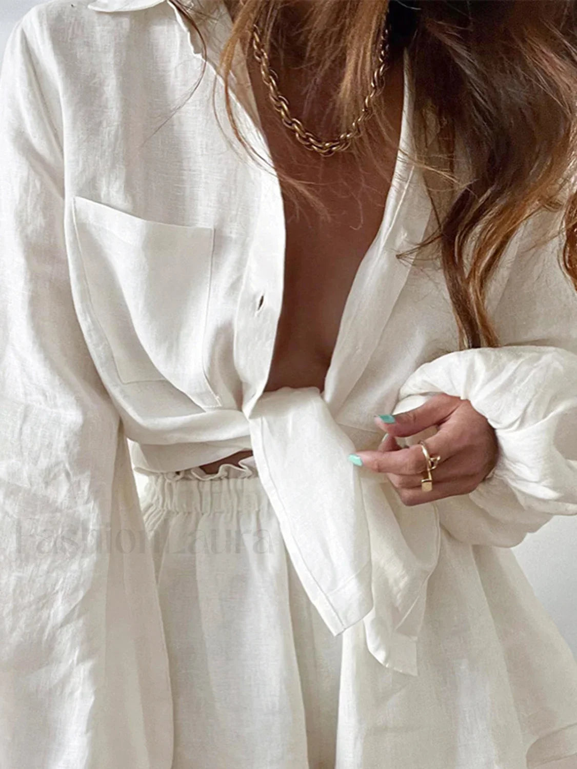 Aegean Two Piece Double Lined Shorts Set