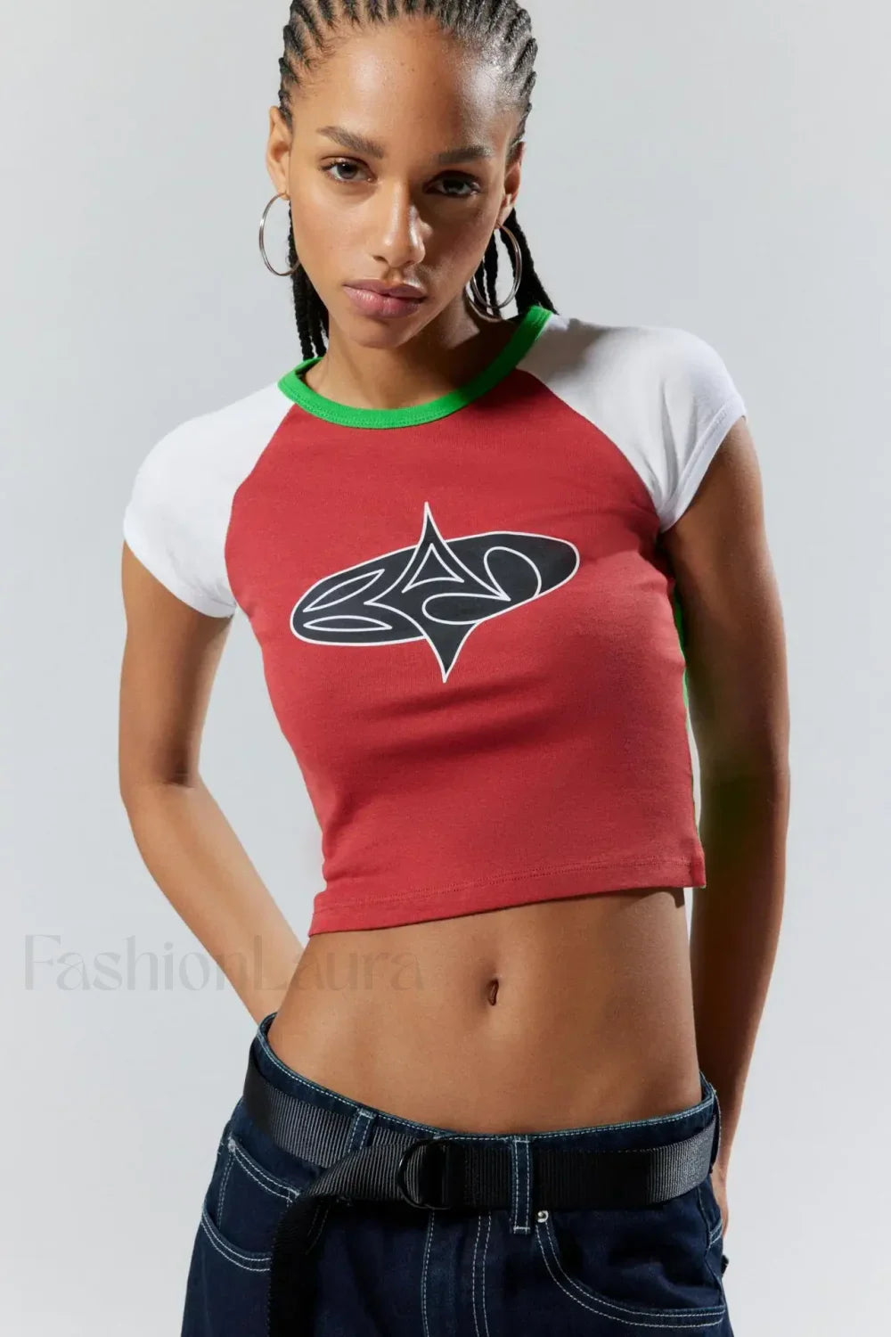 Aesthetic Letter Print Gothic Grunge T-Shirt