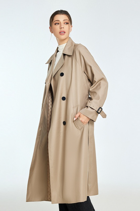 Petite MidLength Elegant Chic Overcoat