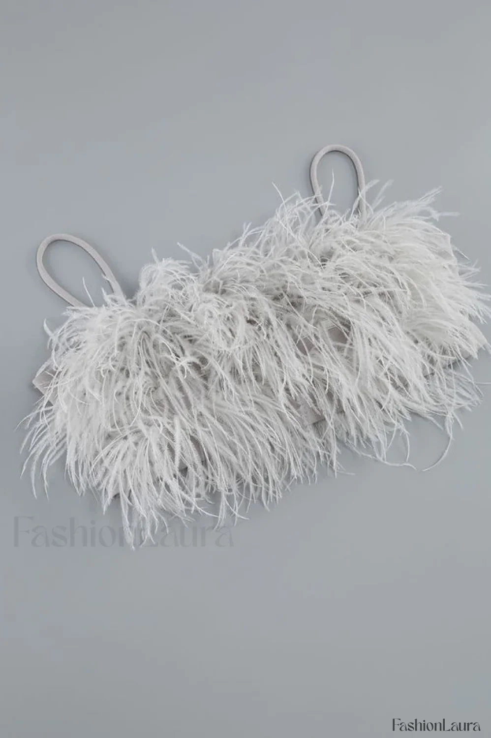 Aleyna Feather Top Charming + Sequin Skirt Set