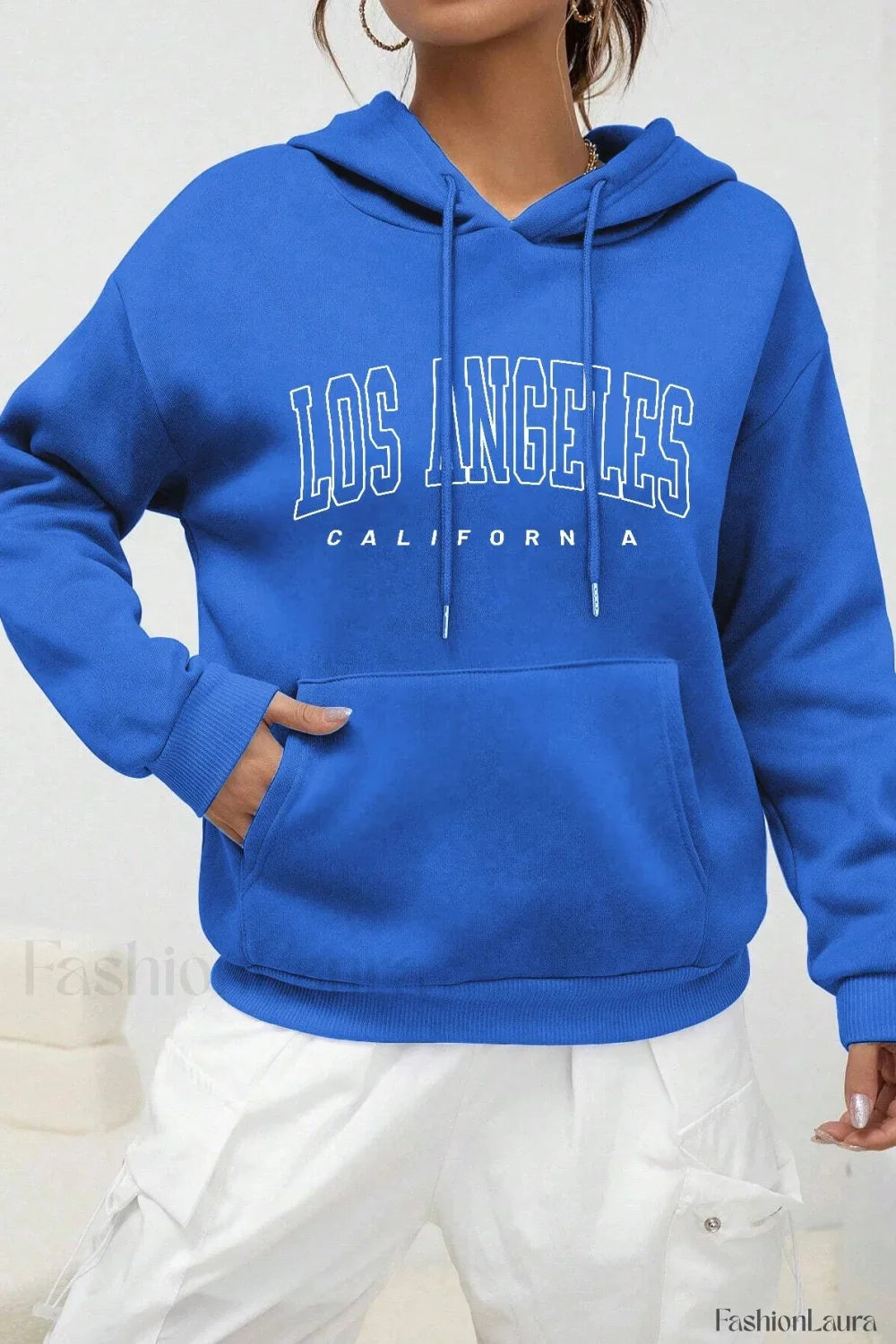 American Style Casual Fleece Hoodie