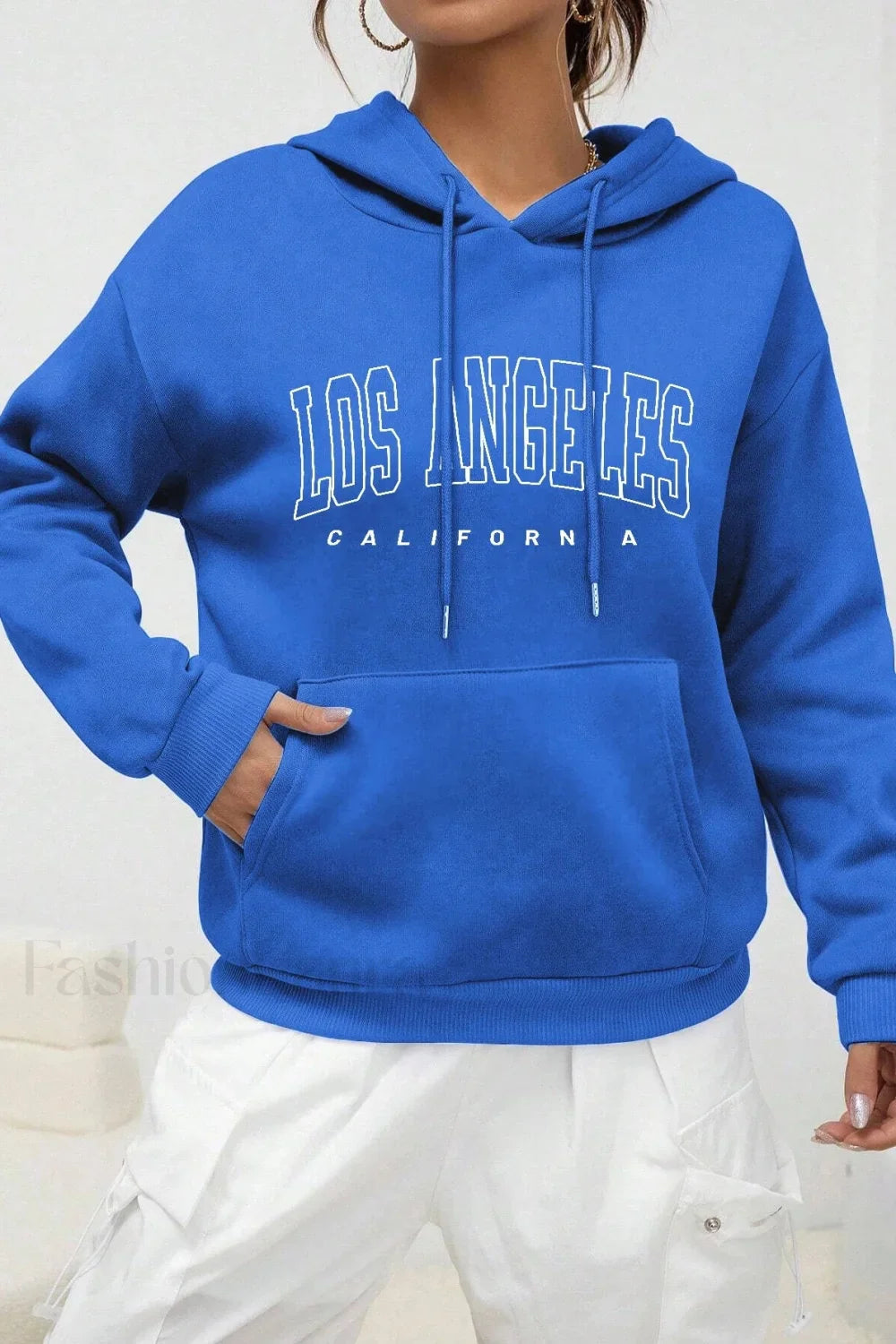 American Style Casual Fleece Hoodie