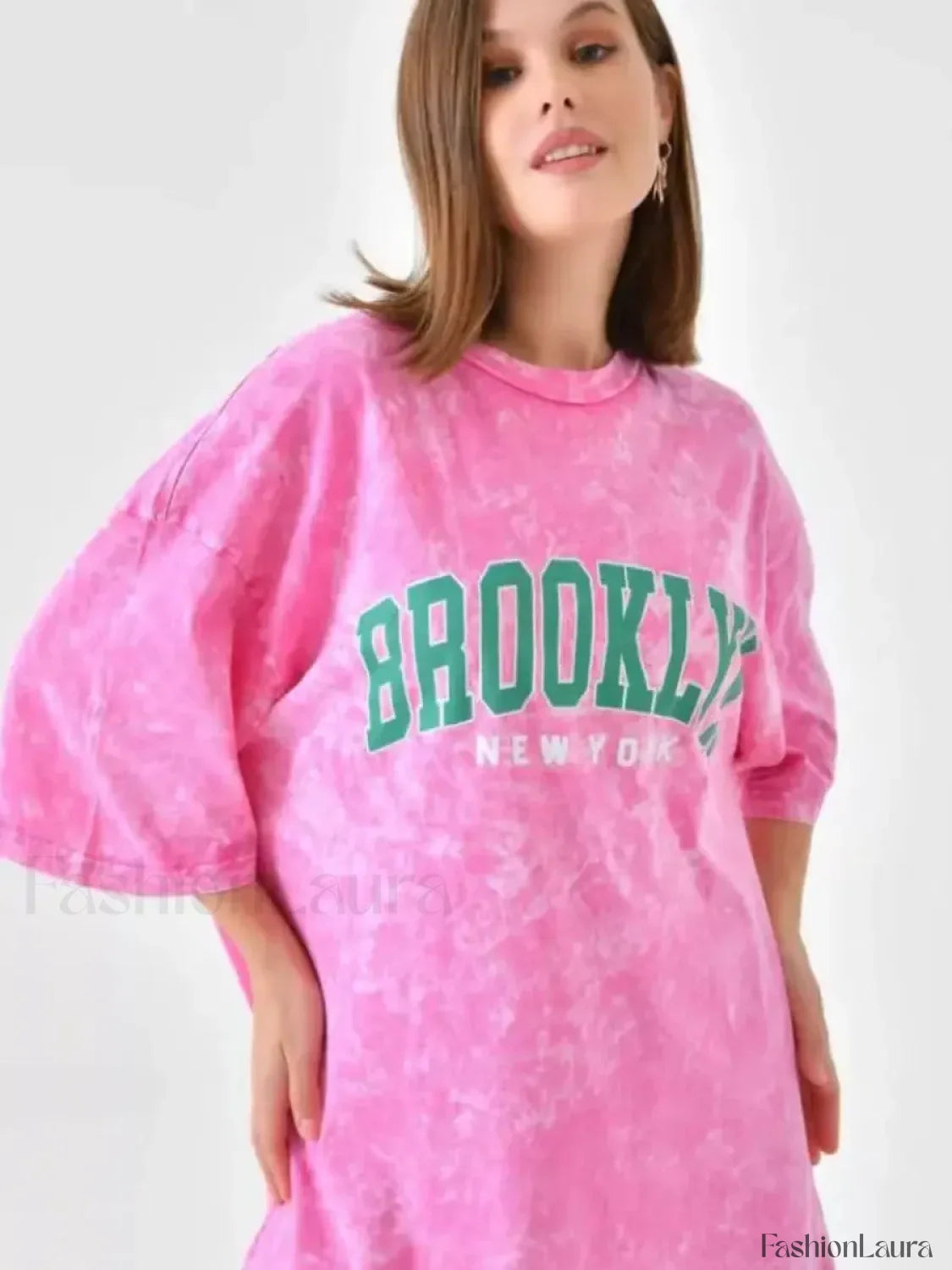 American Vintage Print Cotton T-Shirt