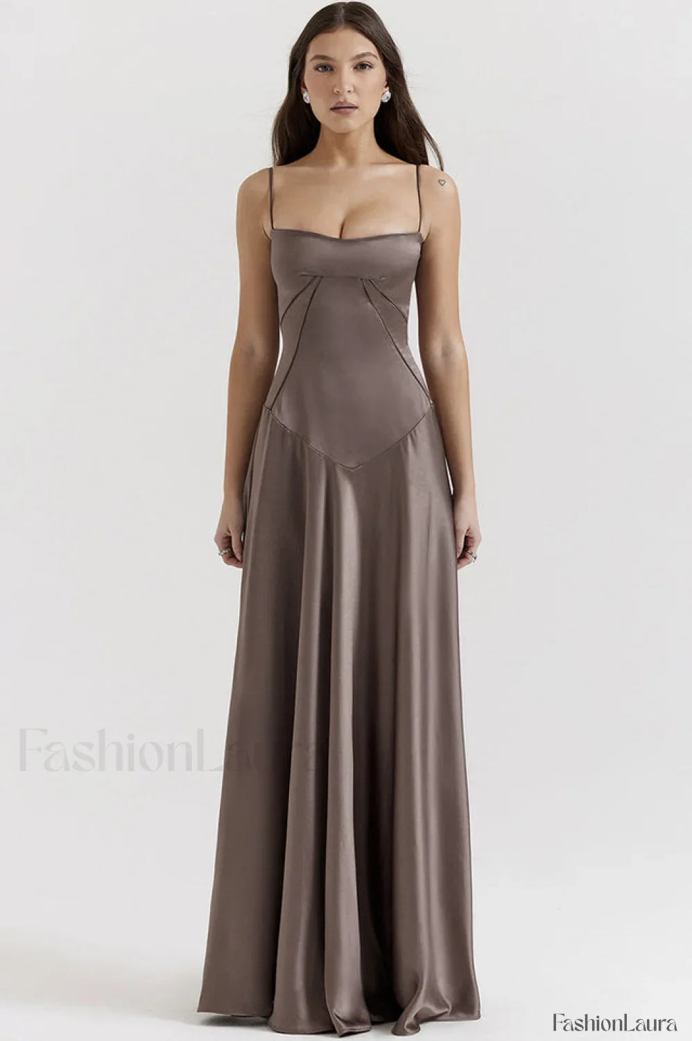 Anabella Black Lace Charming Up Maxi Dress