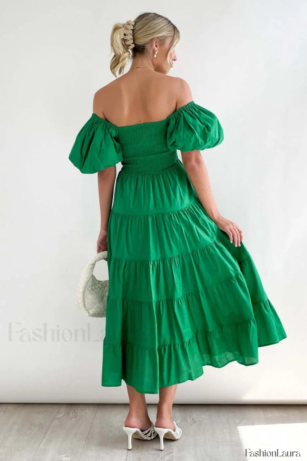 Anne Elegant Tiered Dress
