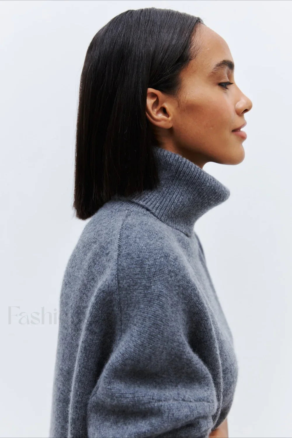 Anti-Pilling Loose Turtleneck Sweater