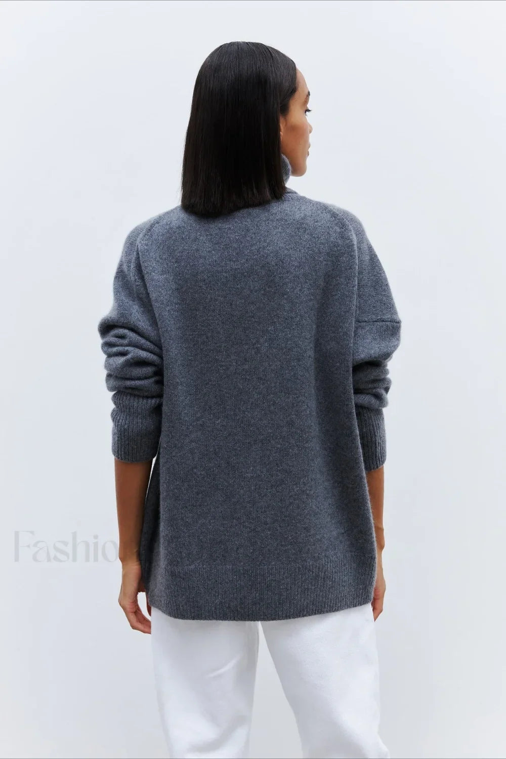 Anti-Pilling Loose Turtleneck Sweater