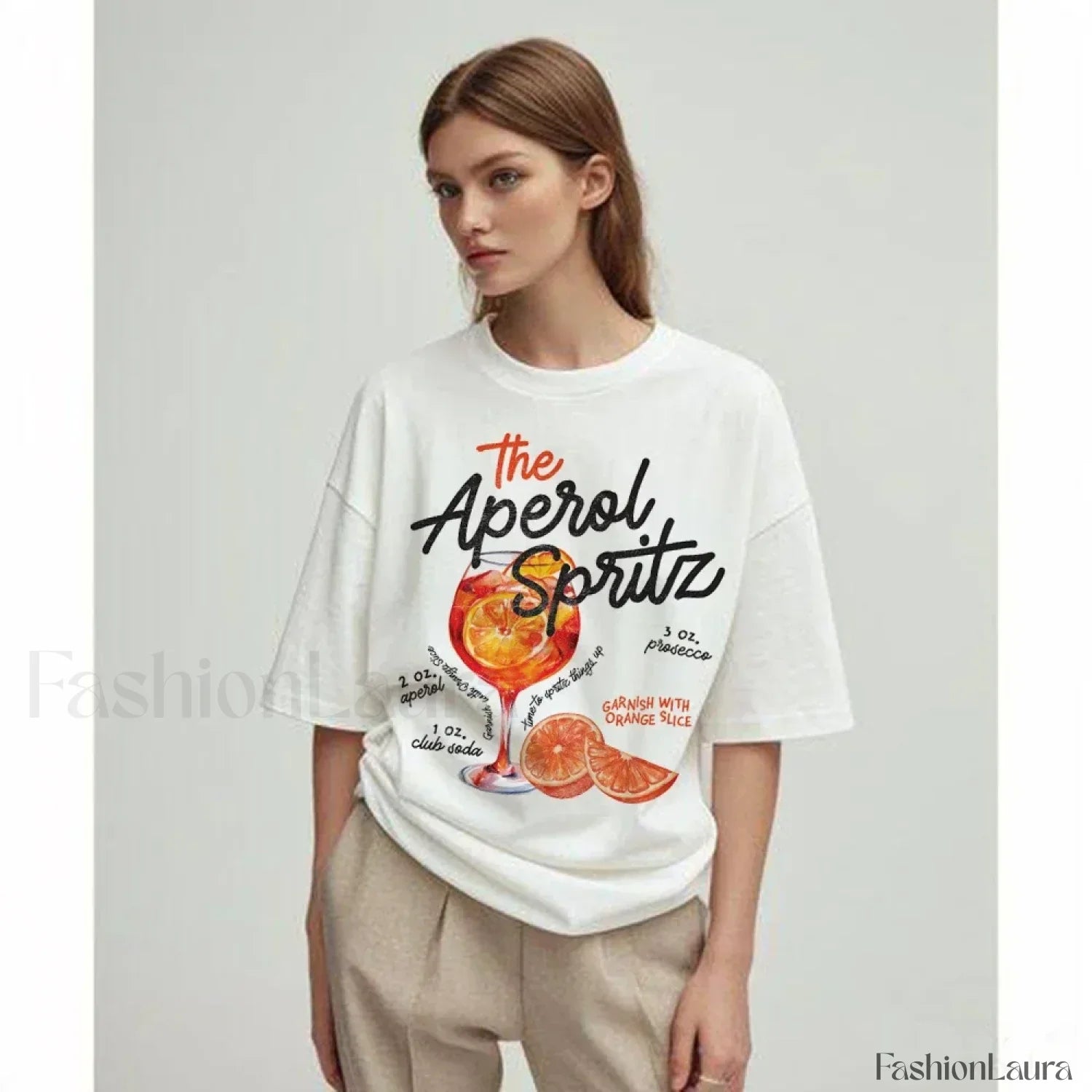 Aperol Spirit Chinese Food Streetwear T-Shirt
