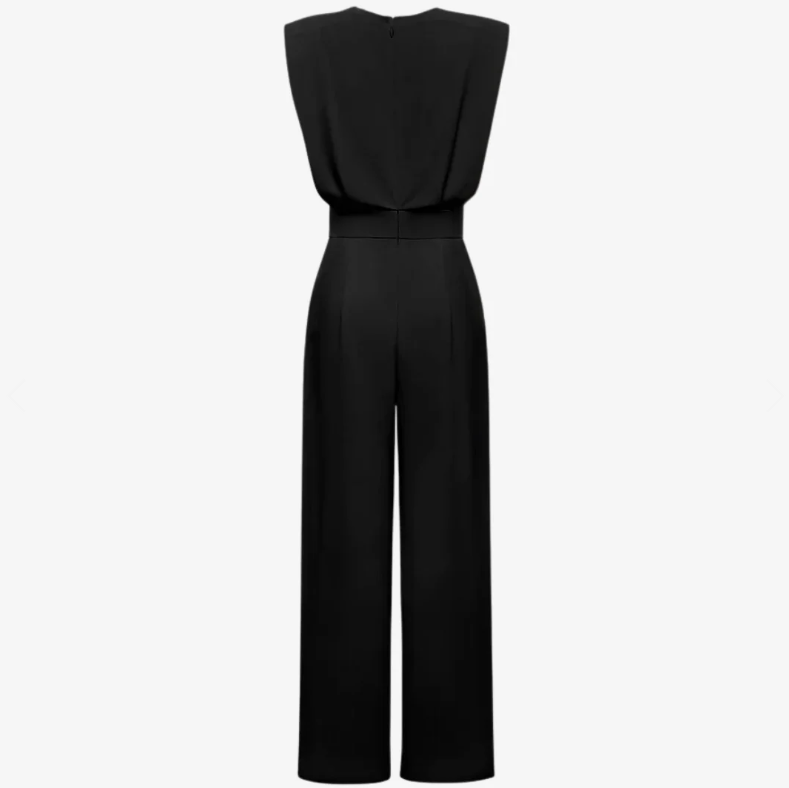 Sleeveless Top and High Waist Wide Leg Pants Two Piece Set