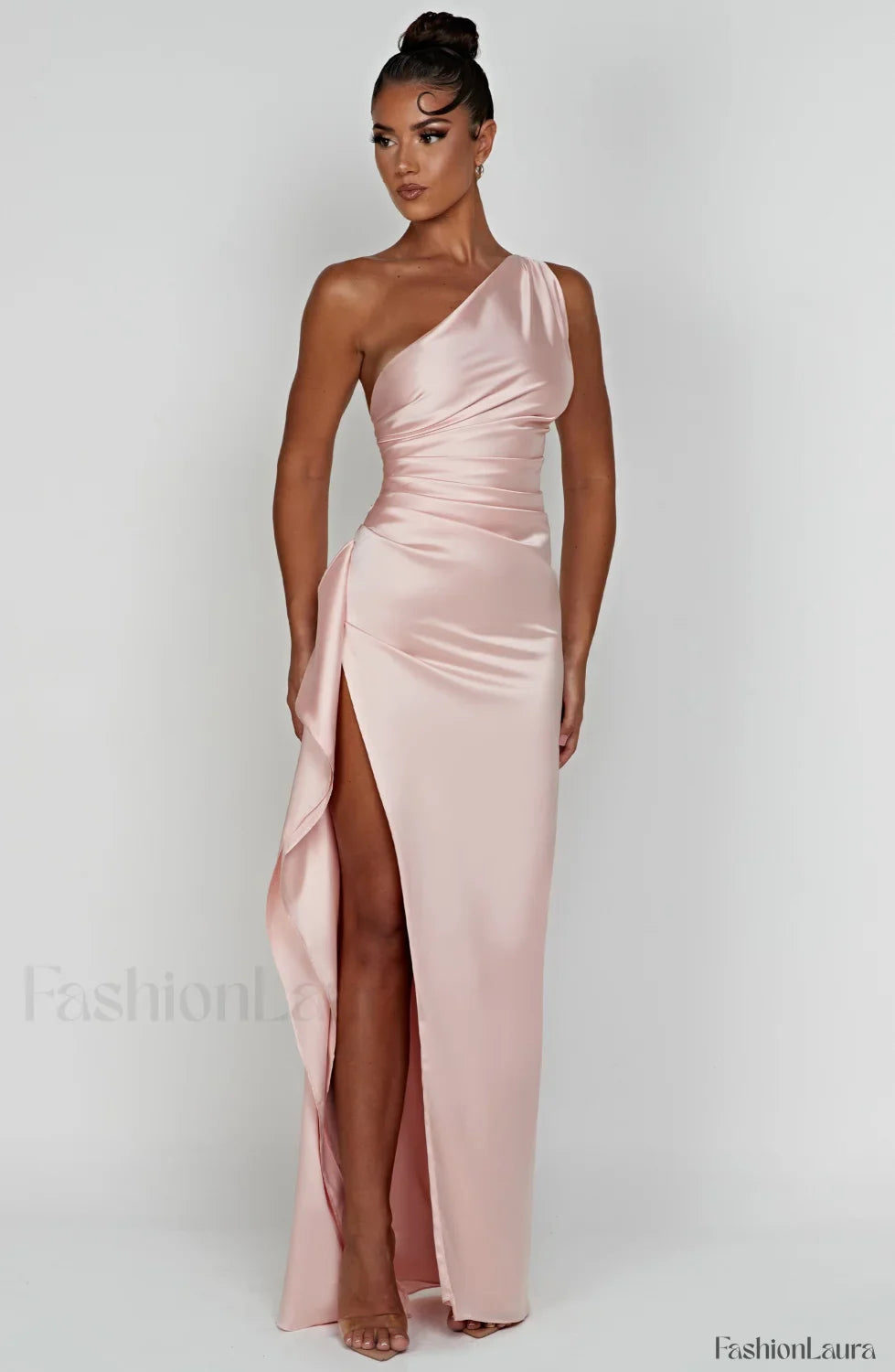 Ariel Maxi Graceful Dress - Blush